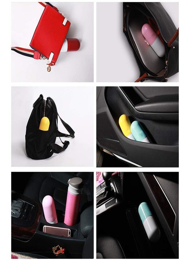 coku Portable Mini Travel Umbrella - Windproof Folding Umbrella with Storage Case Sun and Rain UV Protection Essentials for Women, Men, Kids,Rain (Color May Be Very) - Image 5